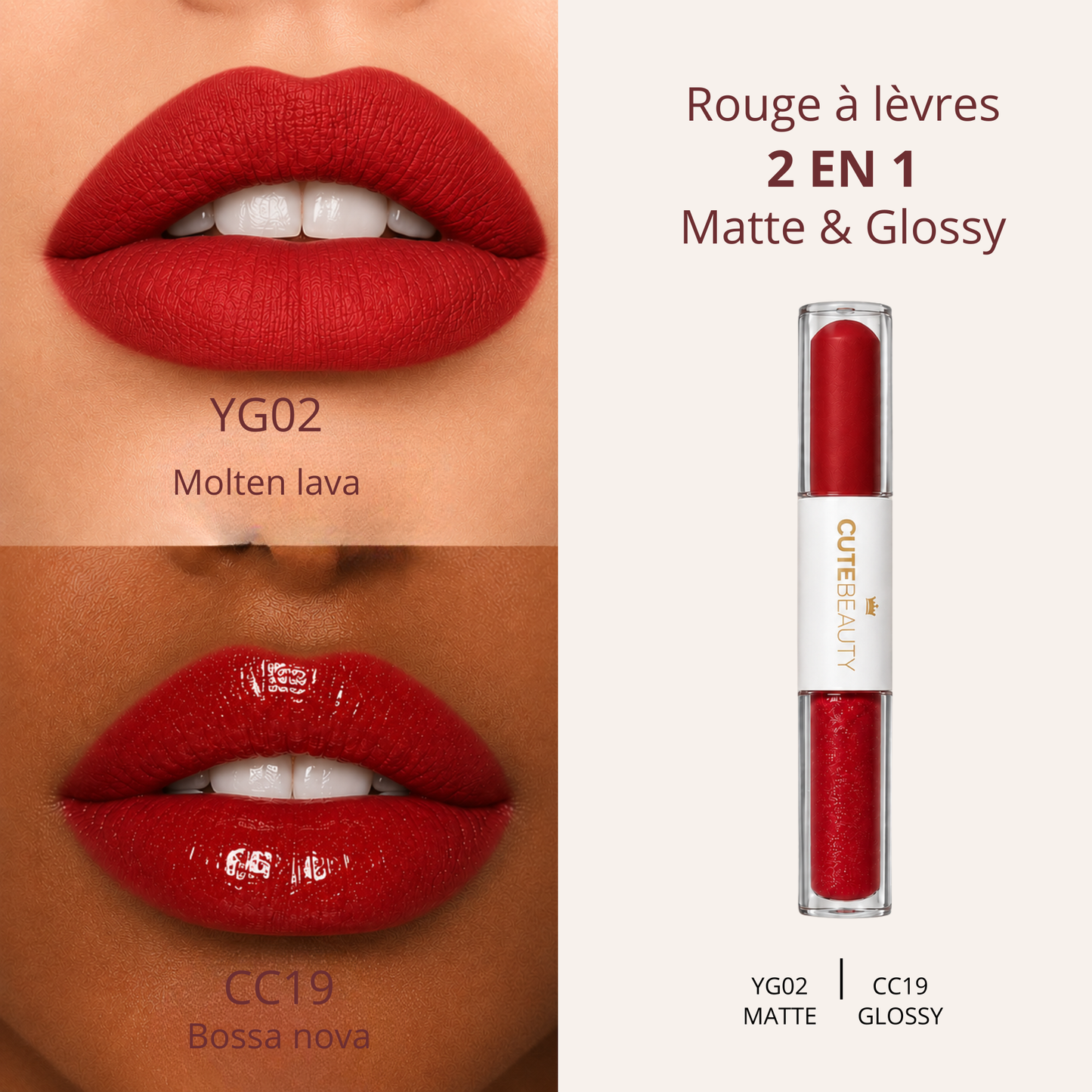 2-in-1 Gloss Cute Beauty®